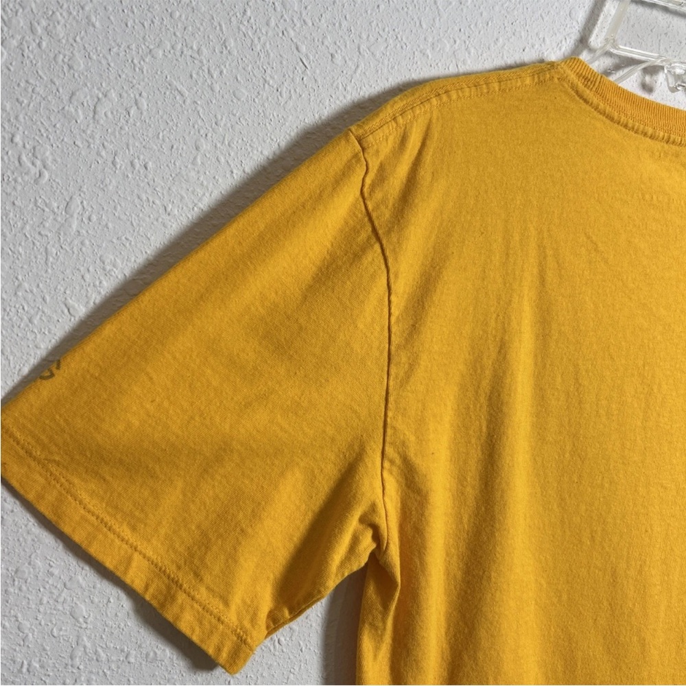 Winthrop University Eagles Classic Yellow T-Shirt Men's Large 100% Cotton - Picture 9 of 10